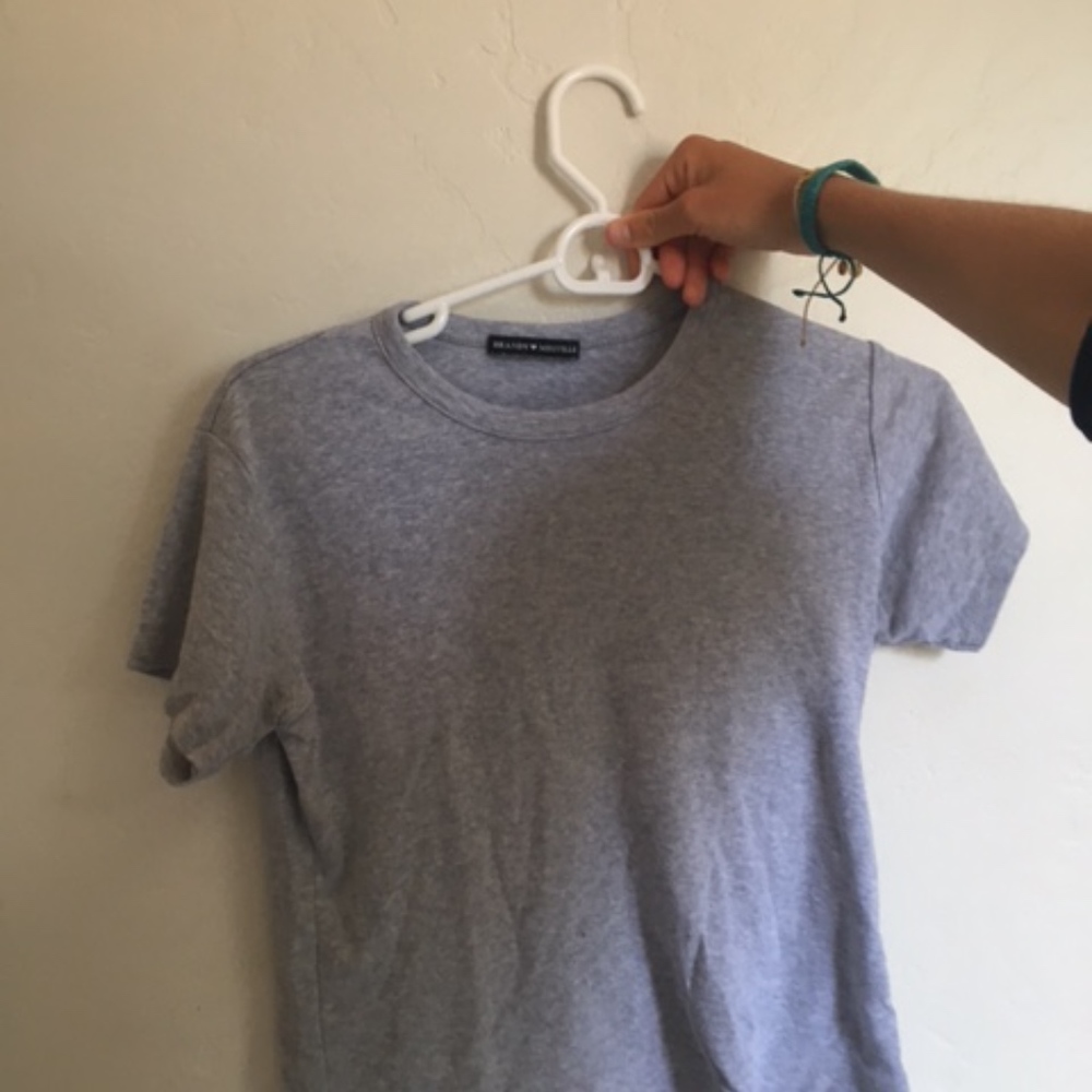 Basic Gray Tee - Picture 2 of 2